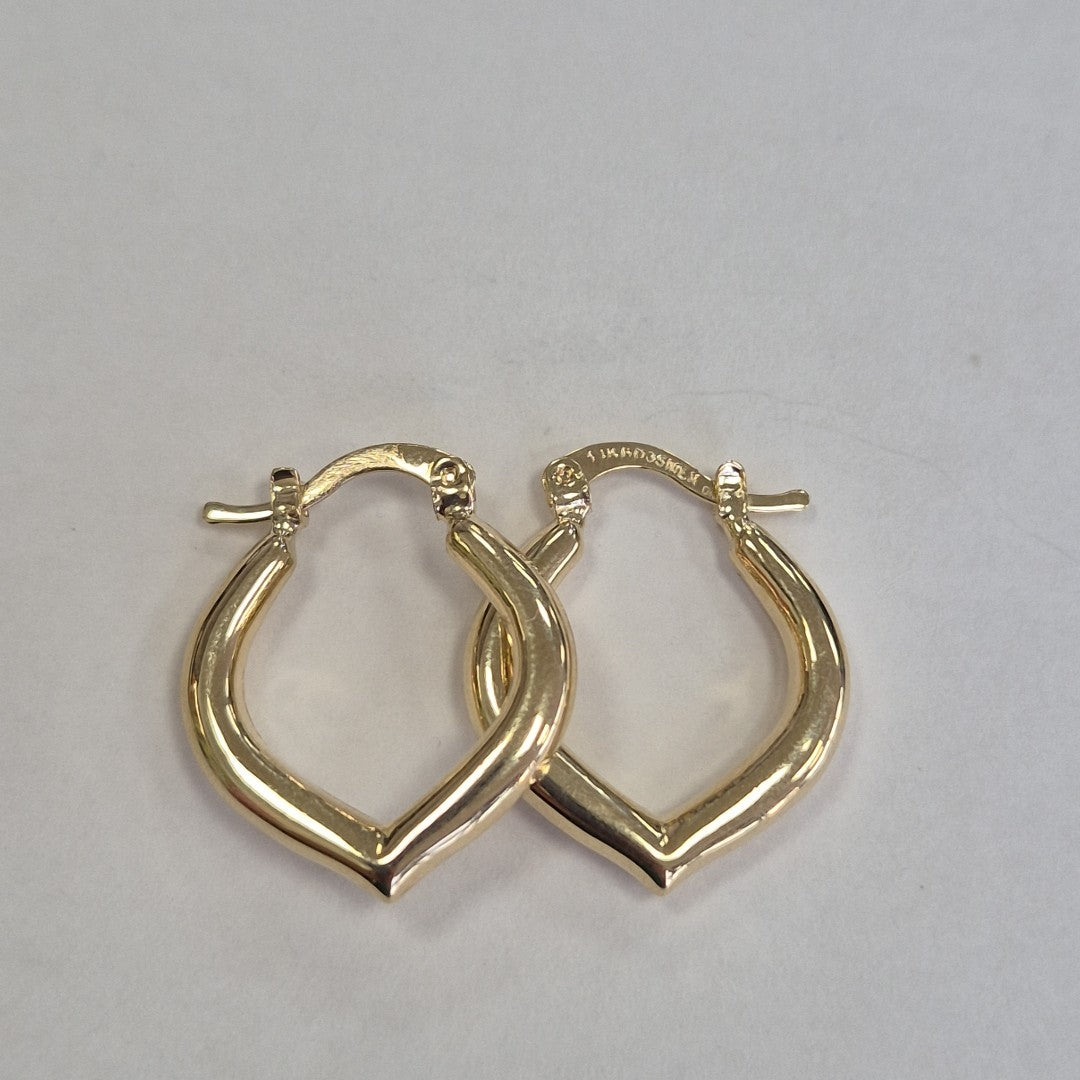 ARETES ARRACADAS 14K 2 GR (NUEVO)