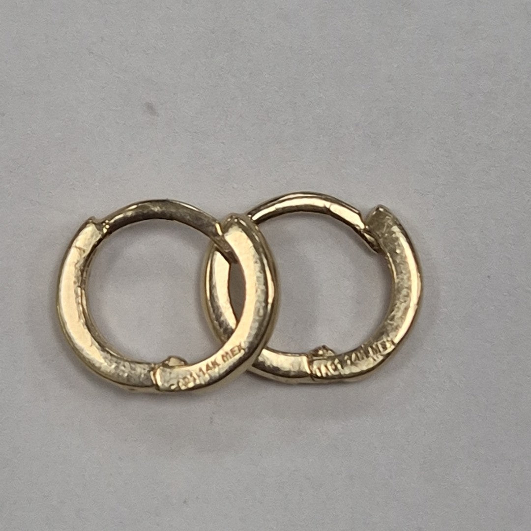 ARETES HUGGIE 14K 1.3 GR (NUEVO)