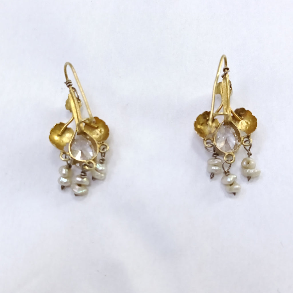 ARETES PAR ORO 10 K 5.4 GRMS (SEMINUEVO)