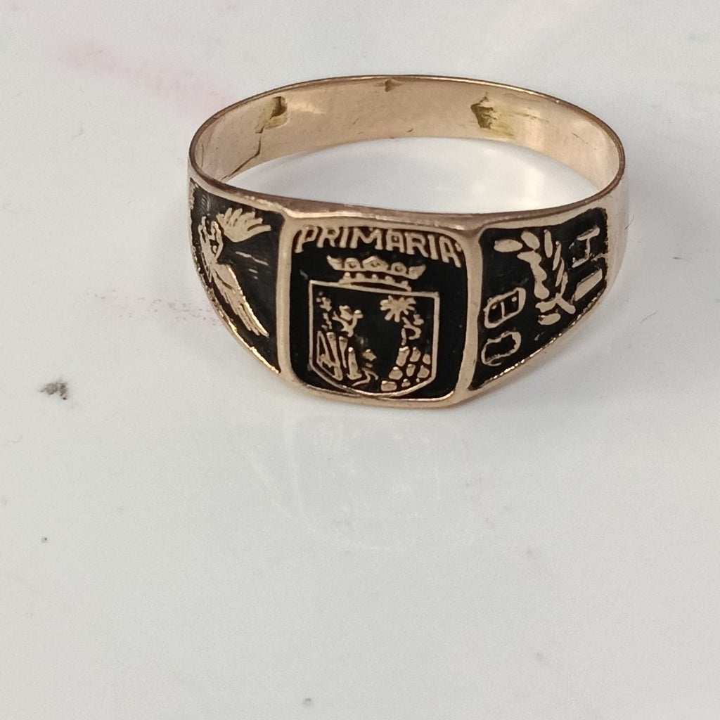 ANILLO DE GRADUACIÓN ORO 8 K 1,90 GRMS (SEMINUEVO)