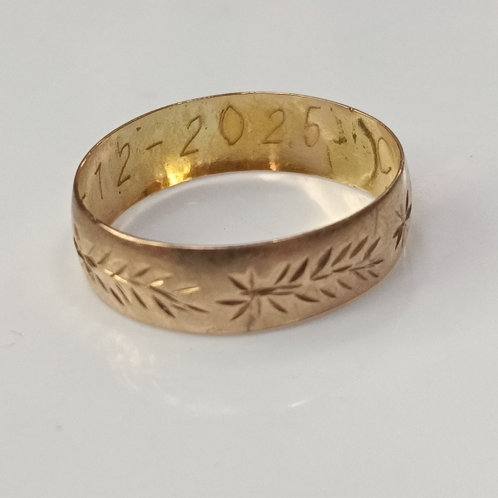 ARGOLLA ORO 8 K 1 GRMS (SEMINUEVO)