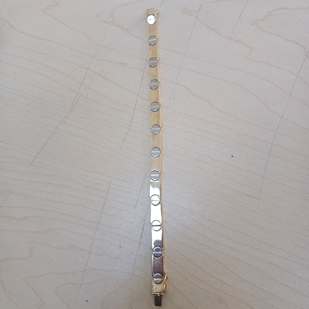 PULSERA ORO 14 K 9,50 GRMS (SEMINUEVO)