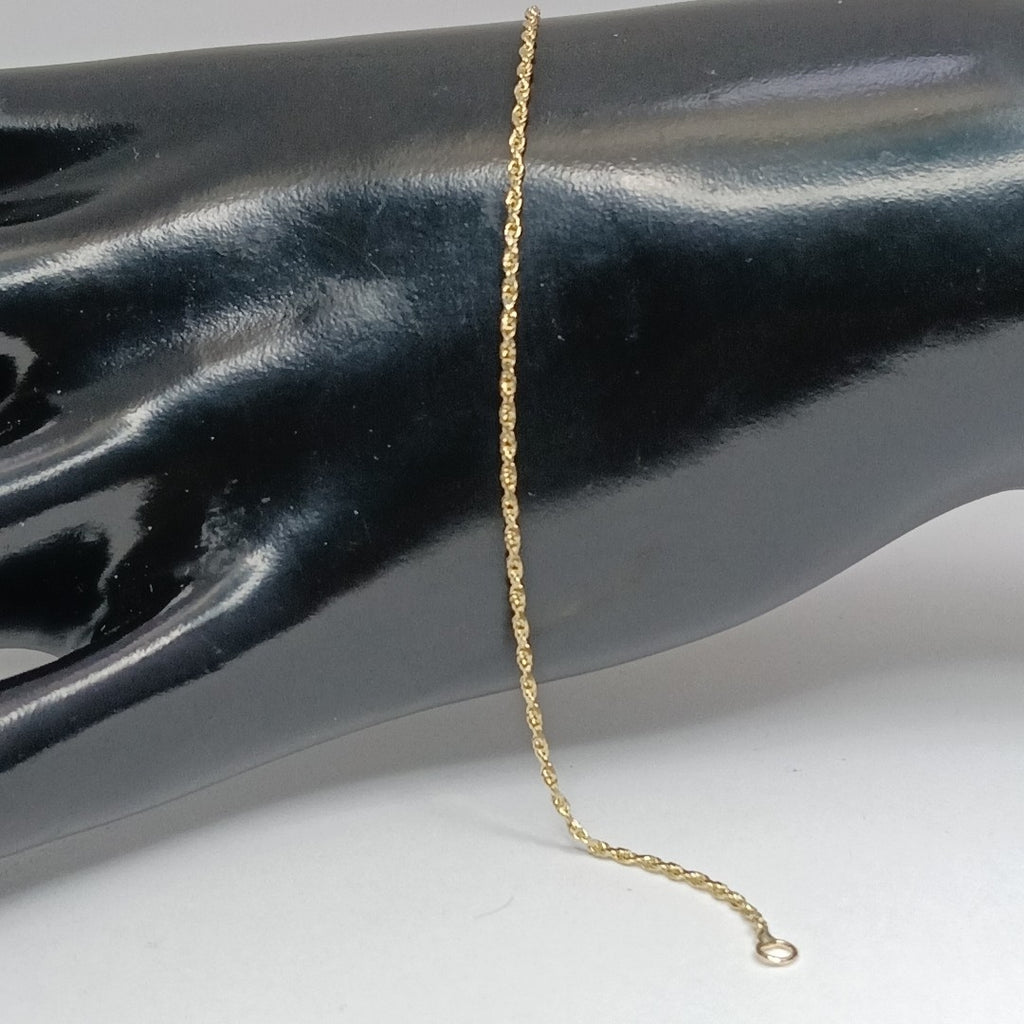 PULSERA TORZAL 14K 18 CM 1.3 GR (NUEVO)