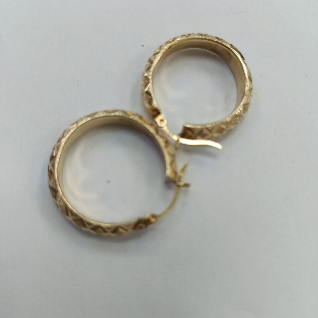 ARRACADAS PAR ORO 14 K 4,00 GRMS (SEMINUEVO)