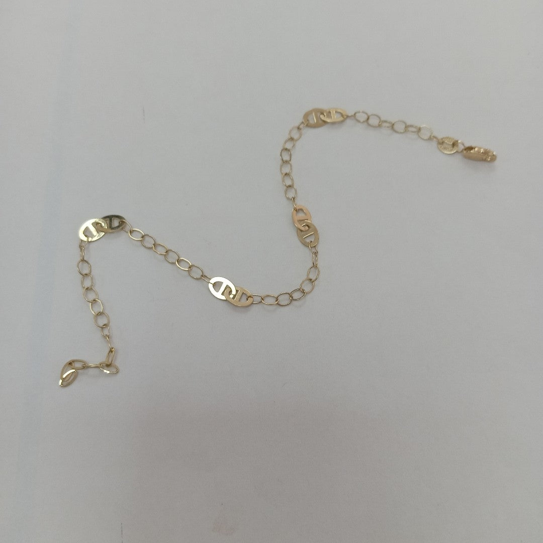 PULSERA ESPECIAL 14K 21 CM 1.9 GR (NUEVO)