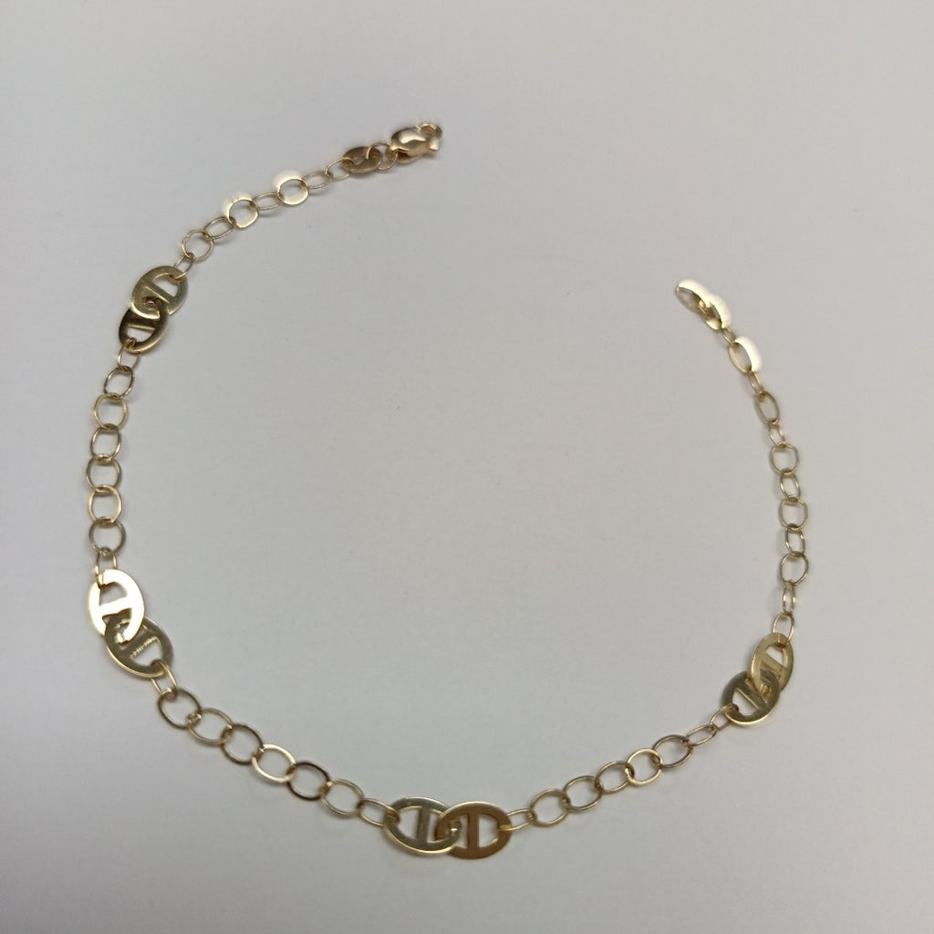 PULSERA ESPECIAL 14K 21 CM 1.8 GR (NUEVO)
