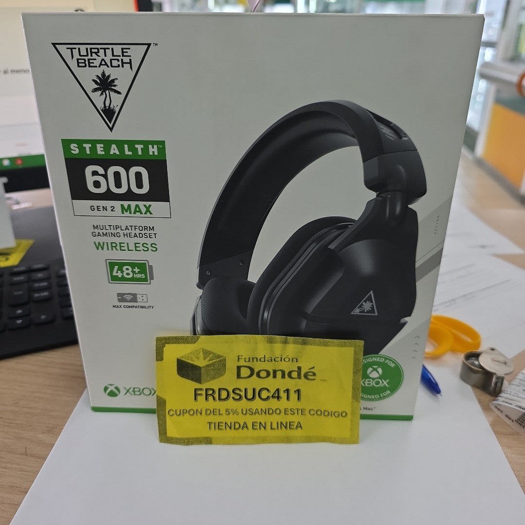 AUDIFONOS TURTLE BEACH STEALTH 600 INALAMBRICO OVER EAR (SEMINUEVO)