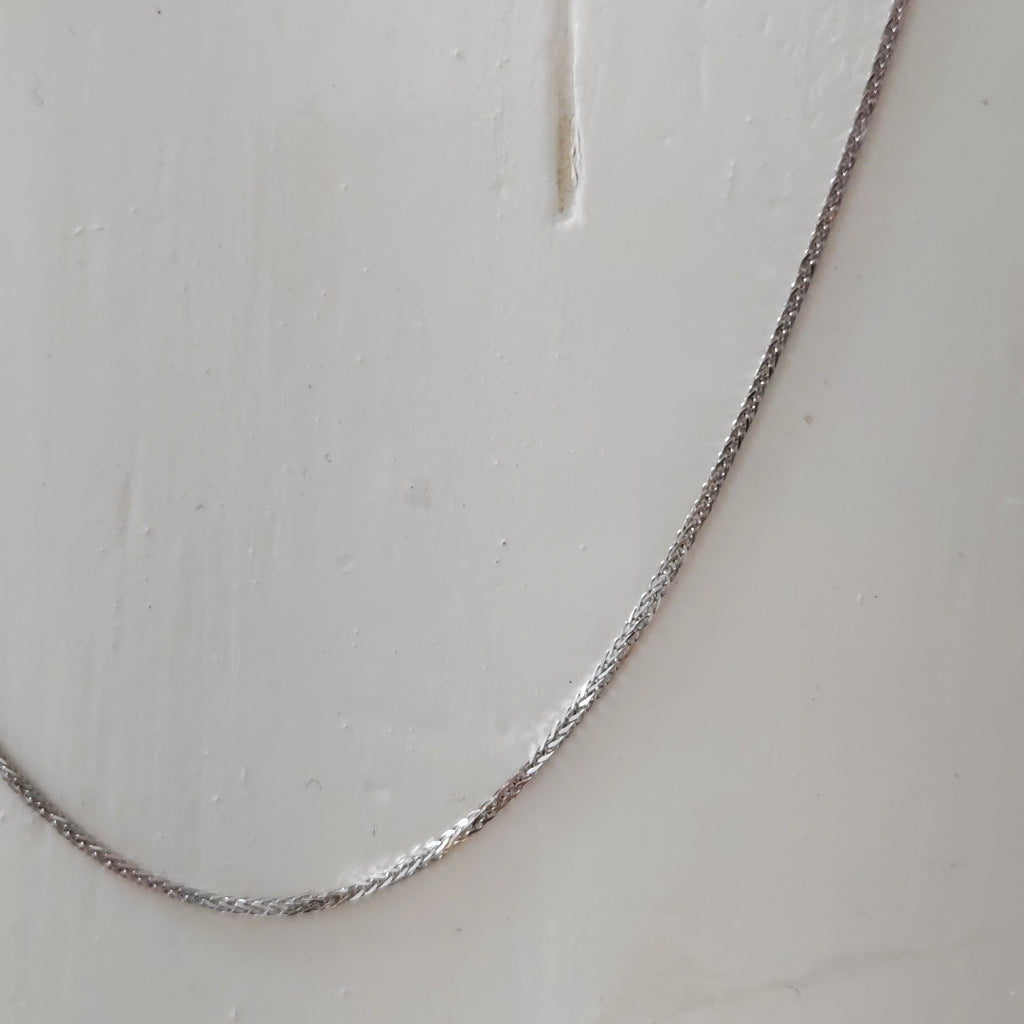 CADENA ORO BLANCO 14 K 1,80 GRMS (SEMINUEVO)