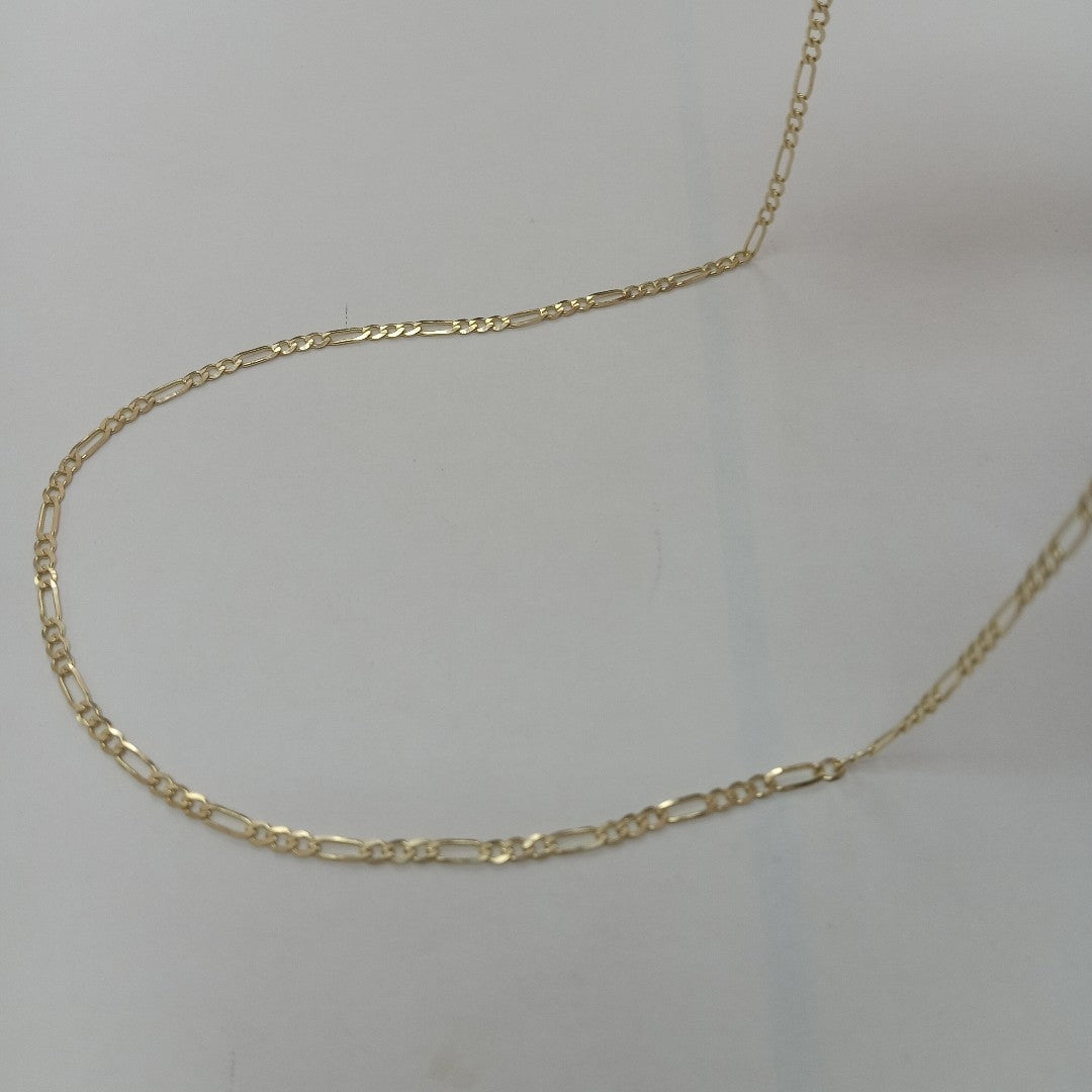 CADENA 3X1 14K 55 CM 5 GR (NUEVO)