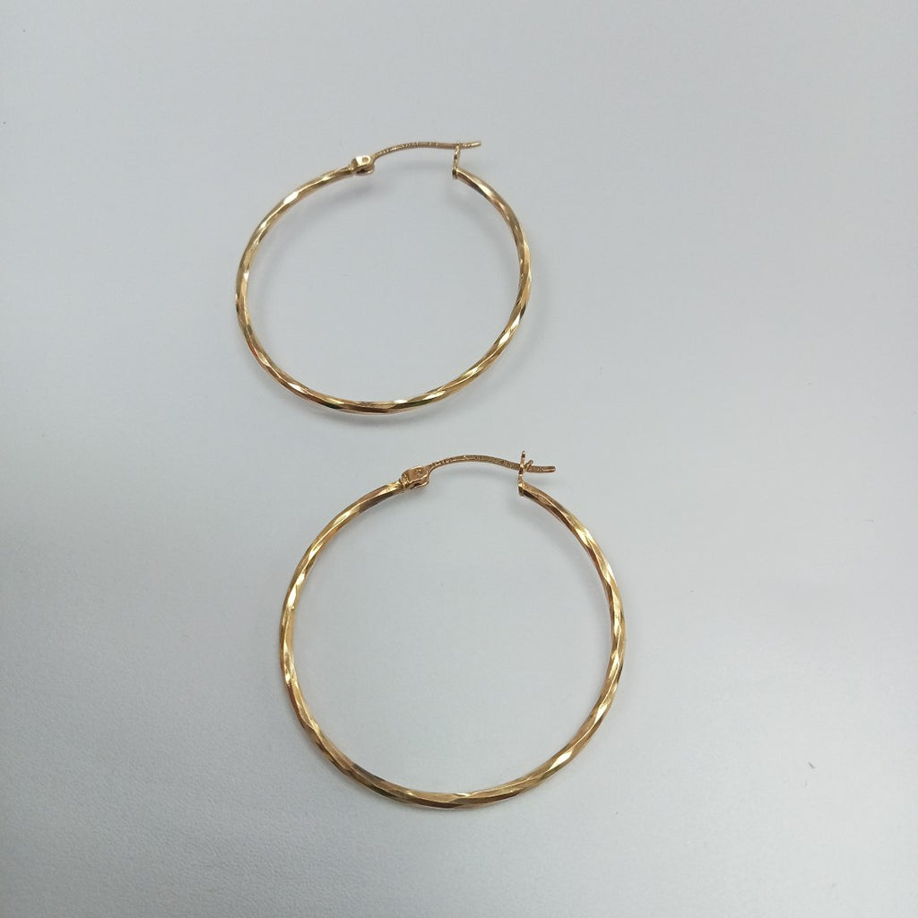ARRACADAS PAR ORO 14 K 2.9 GRMS (SEMINUEVO)