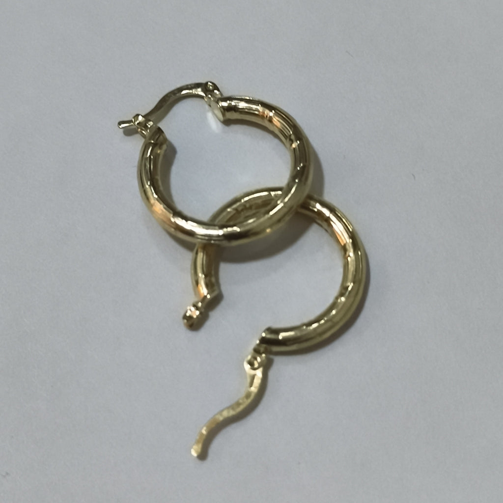 ARETES ARRACADAS 14K 2.6 GR (NUEVO)