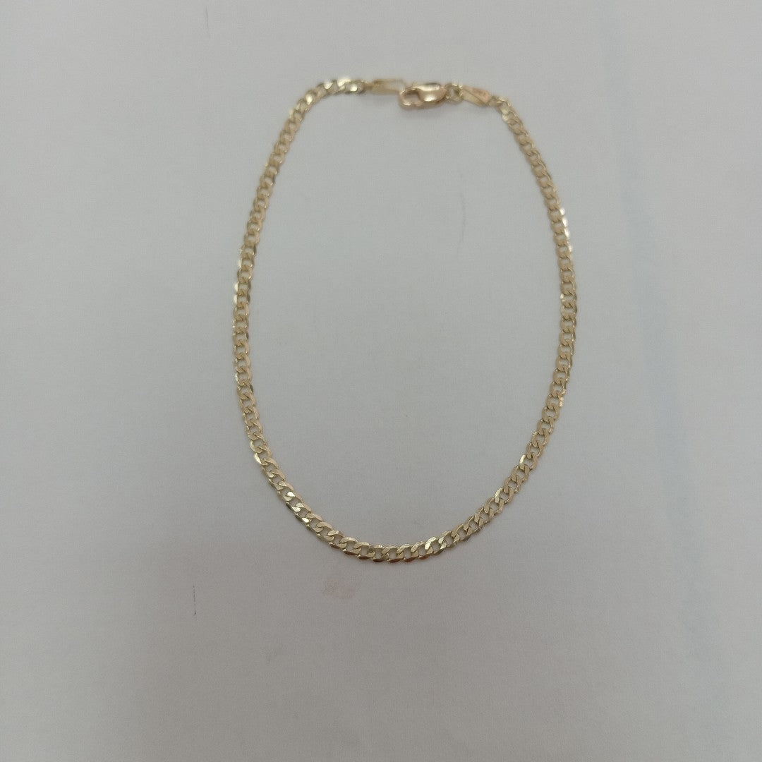PULSERA BARBADA 14K 21 CM 2.3 GR (NUEVO)
