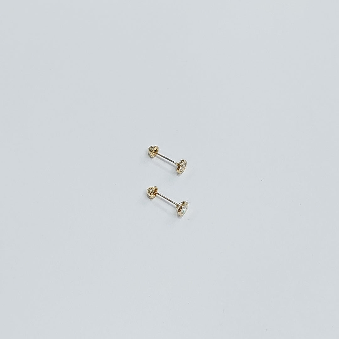 BROQUELES BROQUEL C CIRCONIA 14K 0.1501 GR (NUEVO)