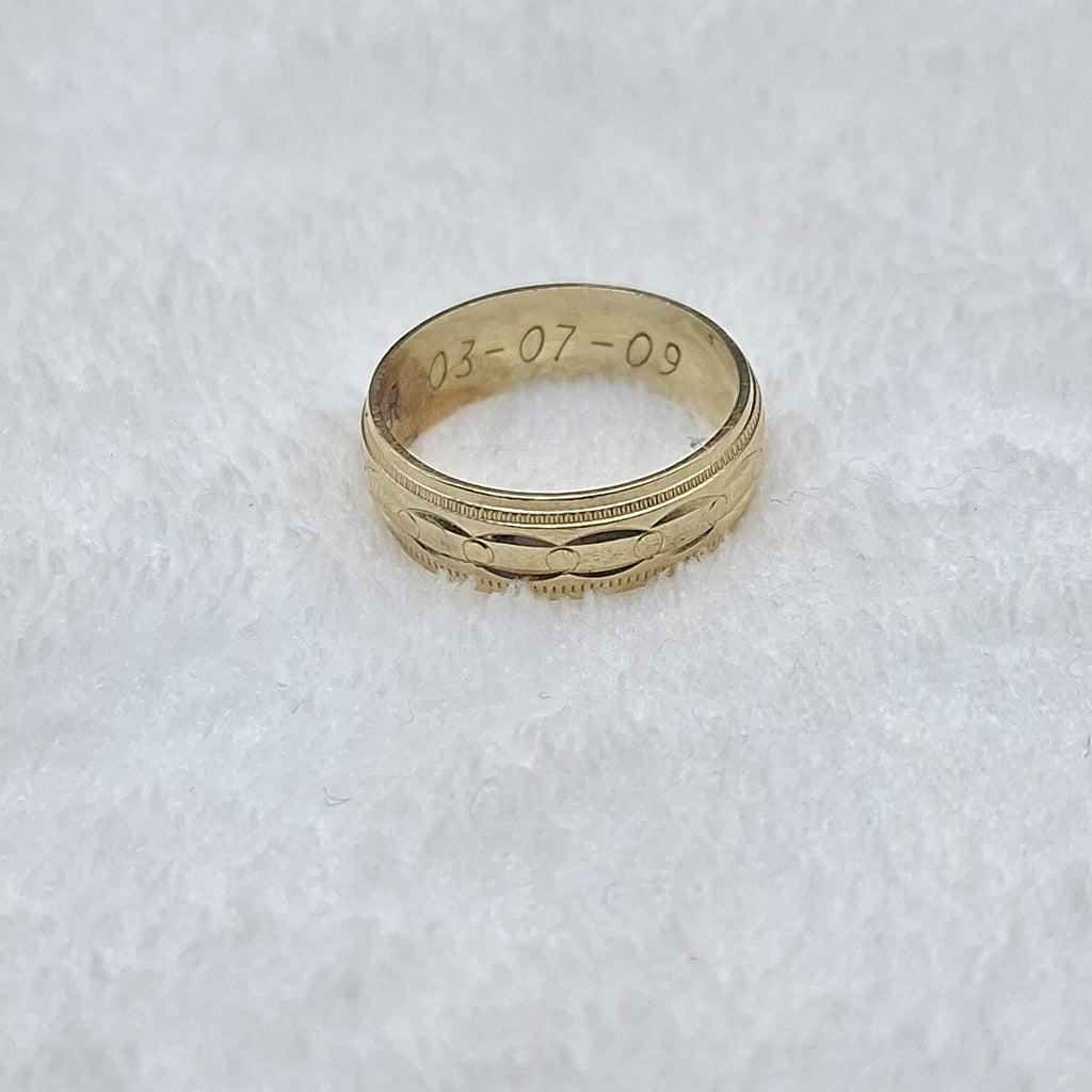 ARGOLLA ORO 14 K 2.4 GRMS (SEMINUEVO)