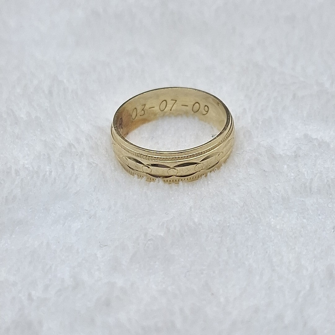 ARGOLLA ORO 14 K 2.4 GRMS (SEMINUEVO)