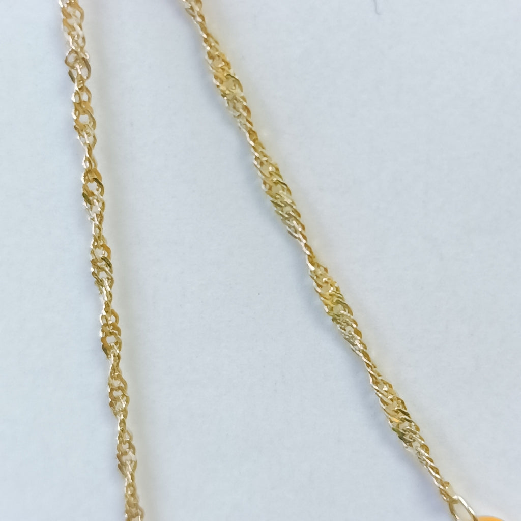 CADENA ORO 14 K 0,90 GRMS (SEMINUEVO)