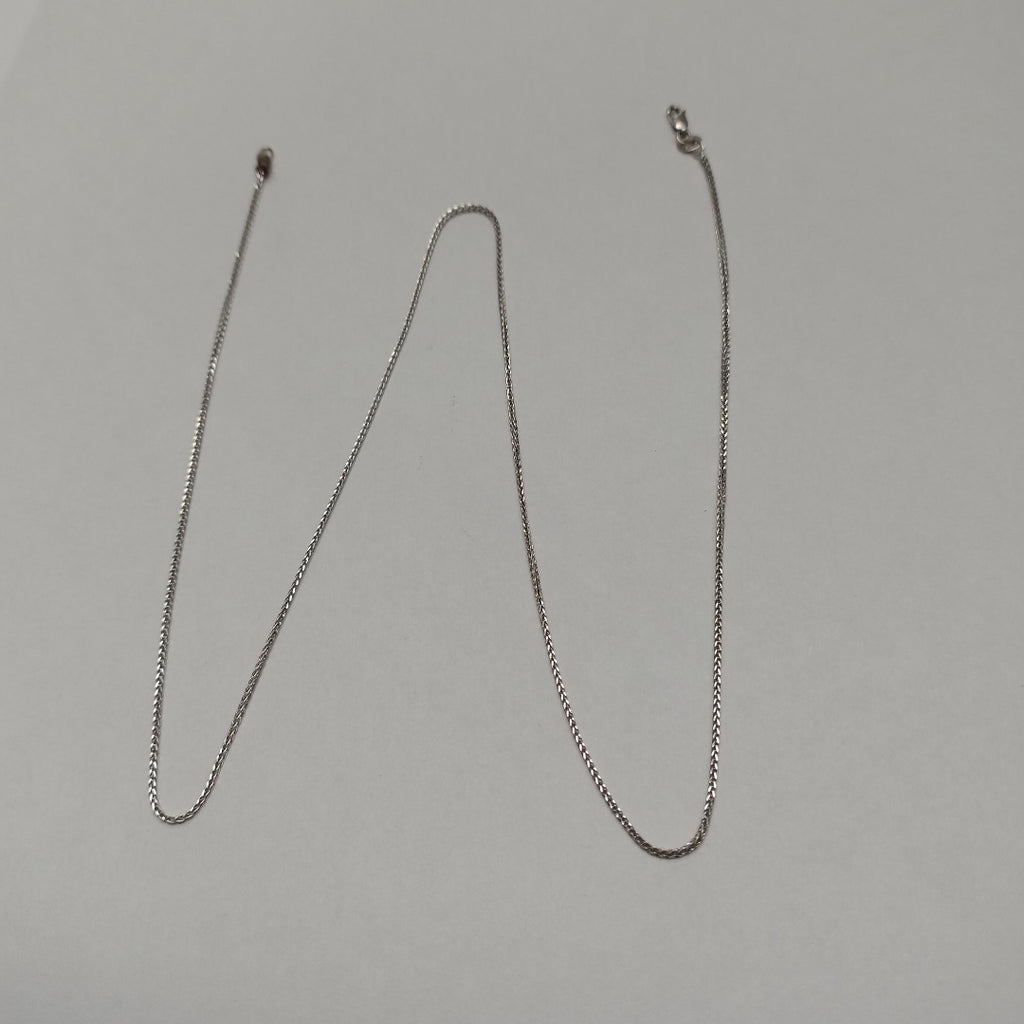 CADENA ORO, ORO BLANCO 14 K 2.5 GRMS (SEMINUEVO)