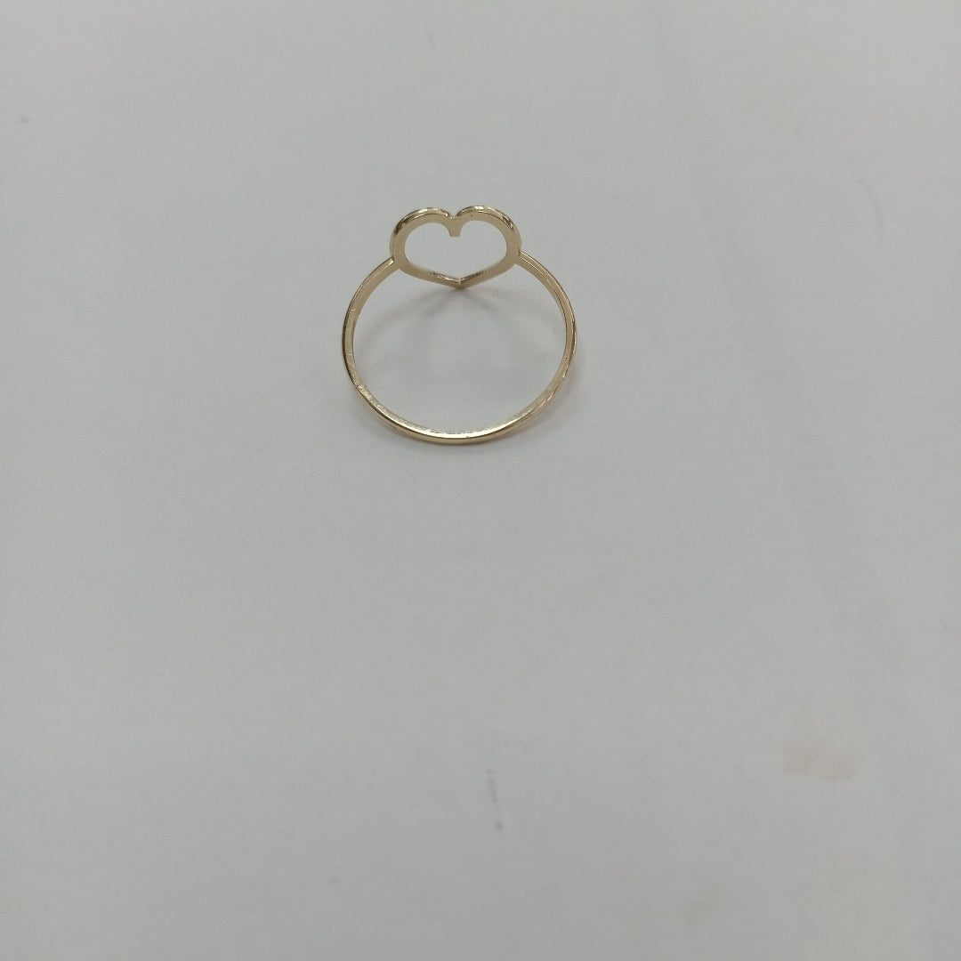 ANILLOS ANILLITO FIG CORAZON 10K TALLA 7 0.9 GR (NUEVO)