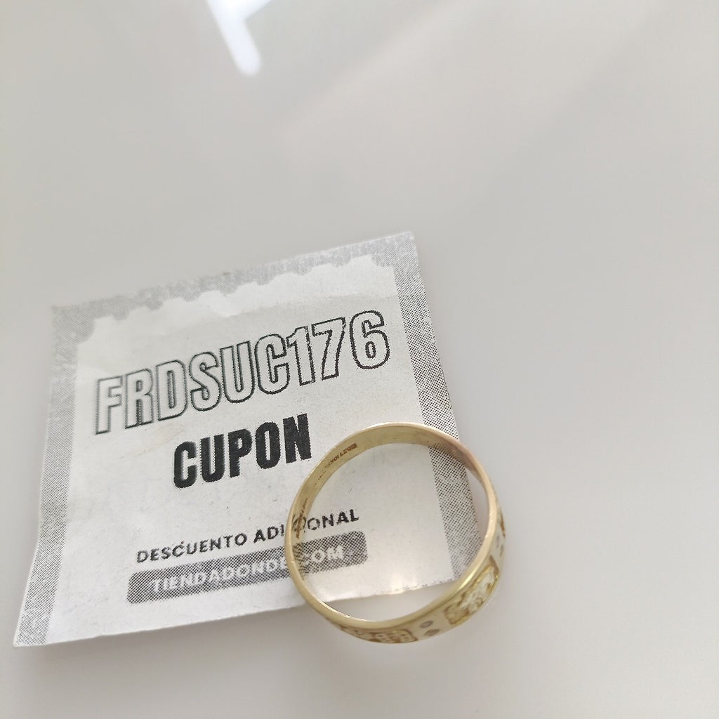ARGOLLA ORO 10 K 2.3 GRMS (SEMINUEVO)