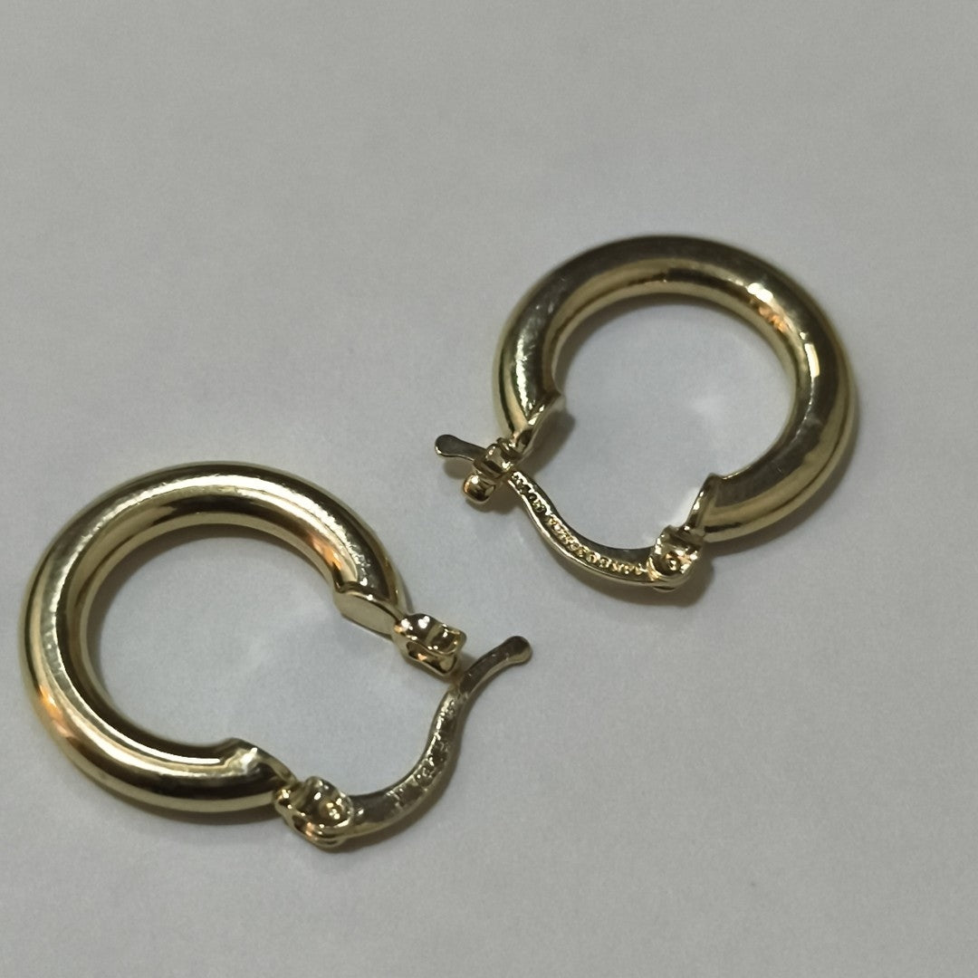 ARETES ARRACADAS 14K 1.6 GR (NUEVO)