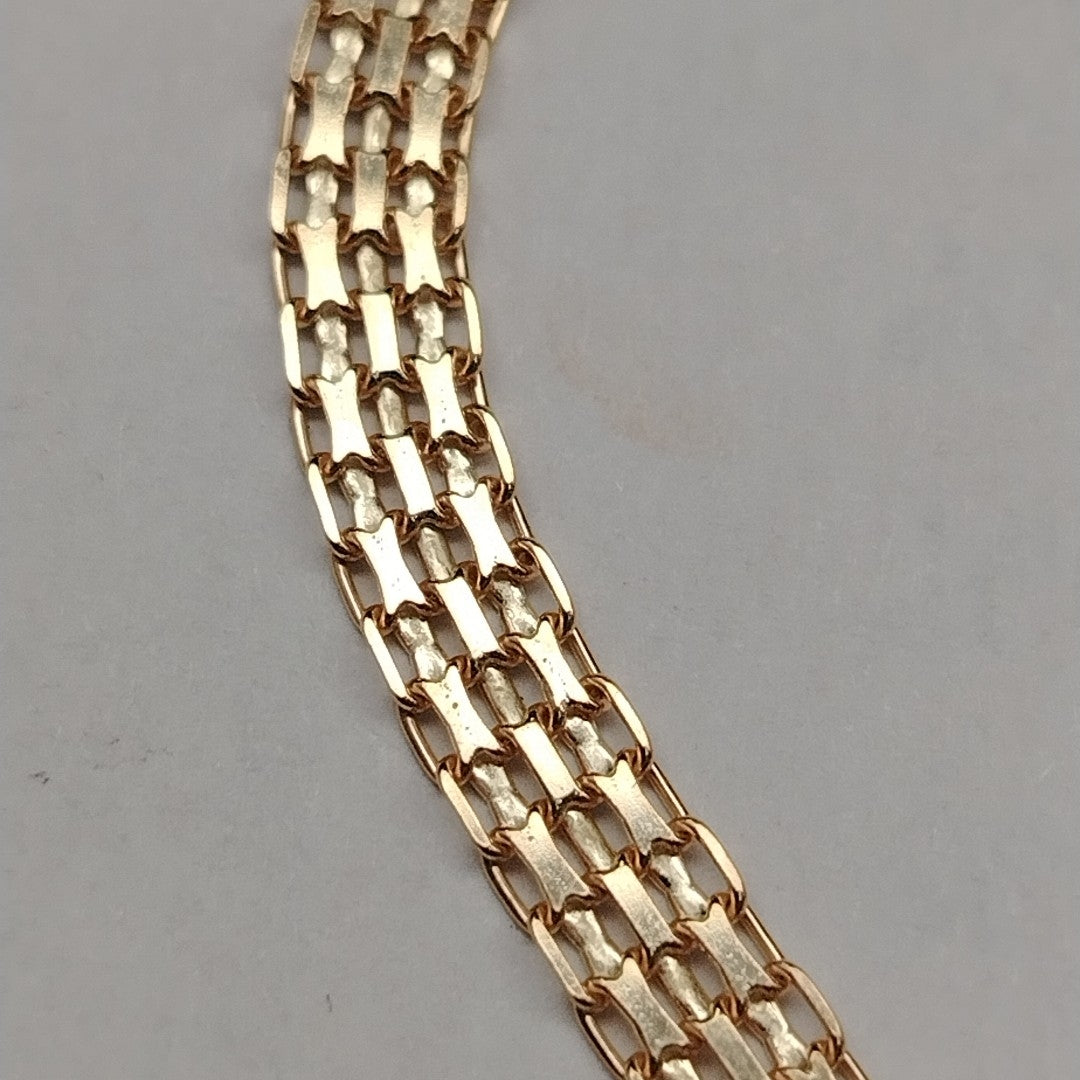 PULSERA ESPECIAL 10K 18 CM 3.9 GR (NUEVO)