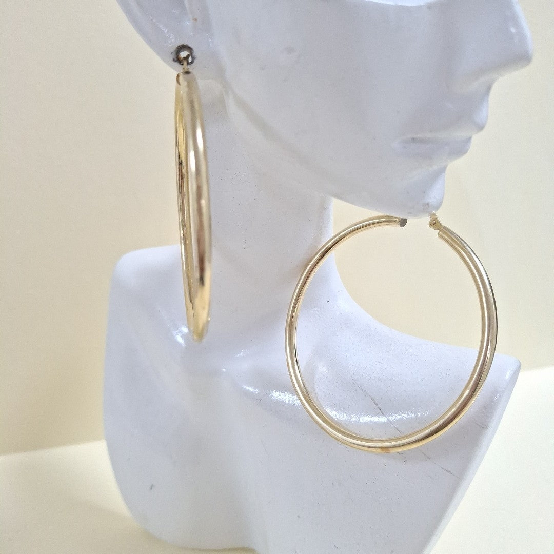 ARRACADAS PAR ORO 14 K 5,10 GRMS (SEMINUEVO)