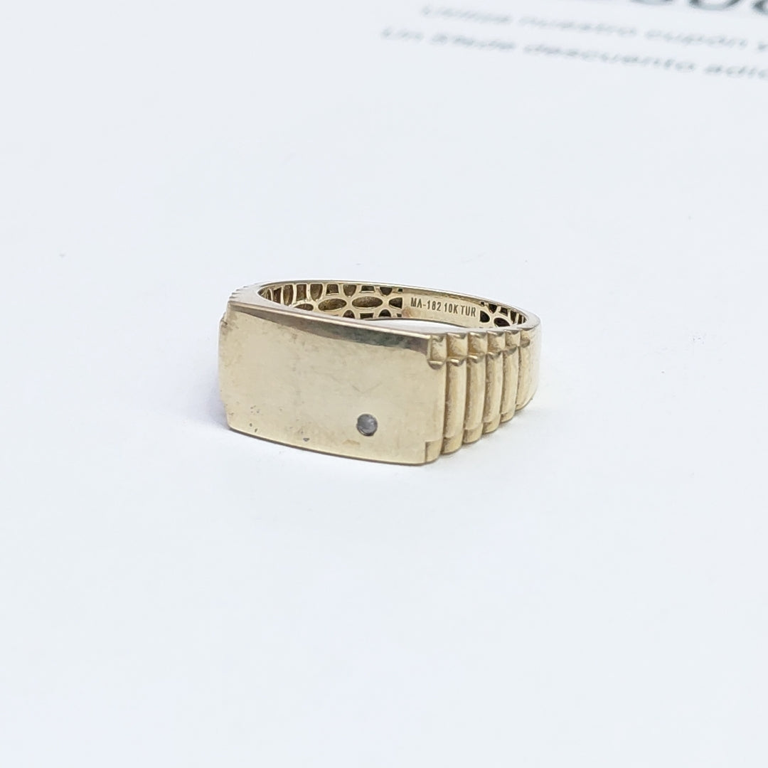 ANILLO ORO 10 K 4.3 GRMS (SEMINUEVO)