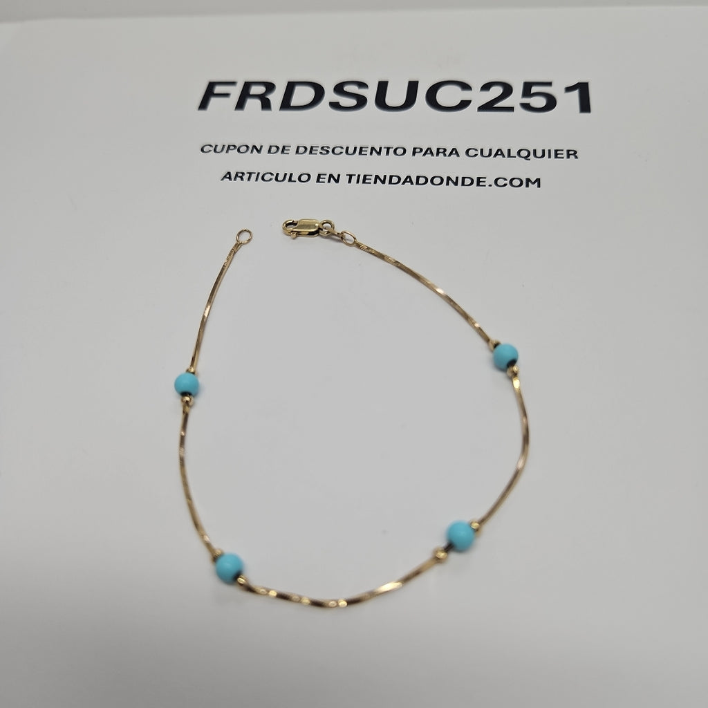 PULSERA ORO 14 K 2.2 GRMS (SEMINUEVO)