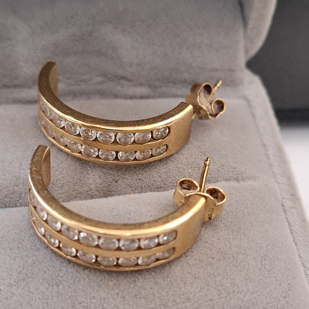 ARETES PAR ORO 14 K 5,70 GRMS (SEMINUEVO)
