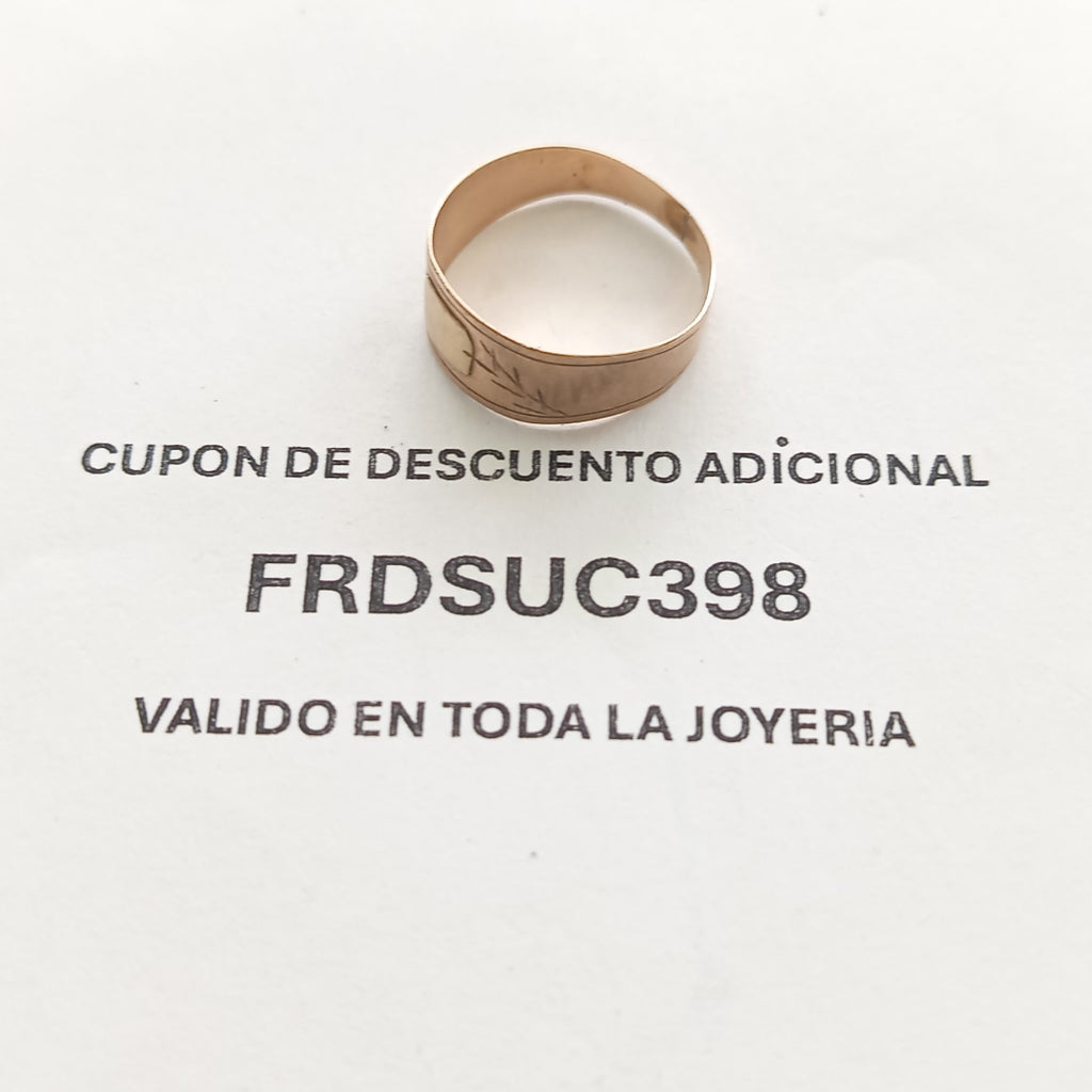 ANILLITO ORO 8 K 1.9 GRMS (SEMINUEVO)