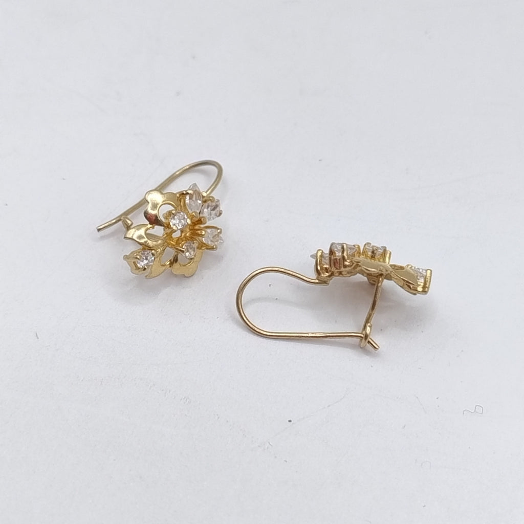 ARETES PAR ORO 10 K 2.2 GRMS (SEMINUEVO)