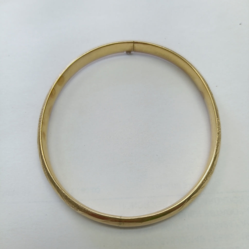 PULSERA RIGIDA ORO 14 K 8,70 GRMS (SEMINUEVO)