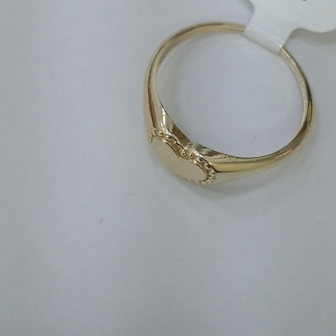 ANILLOS ANILLITO FIG CORAZON 10K TALLA 8 1.6 GR (NUEVO)