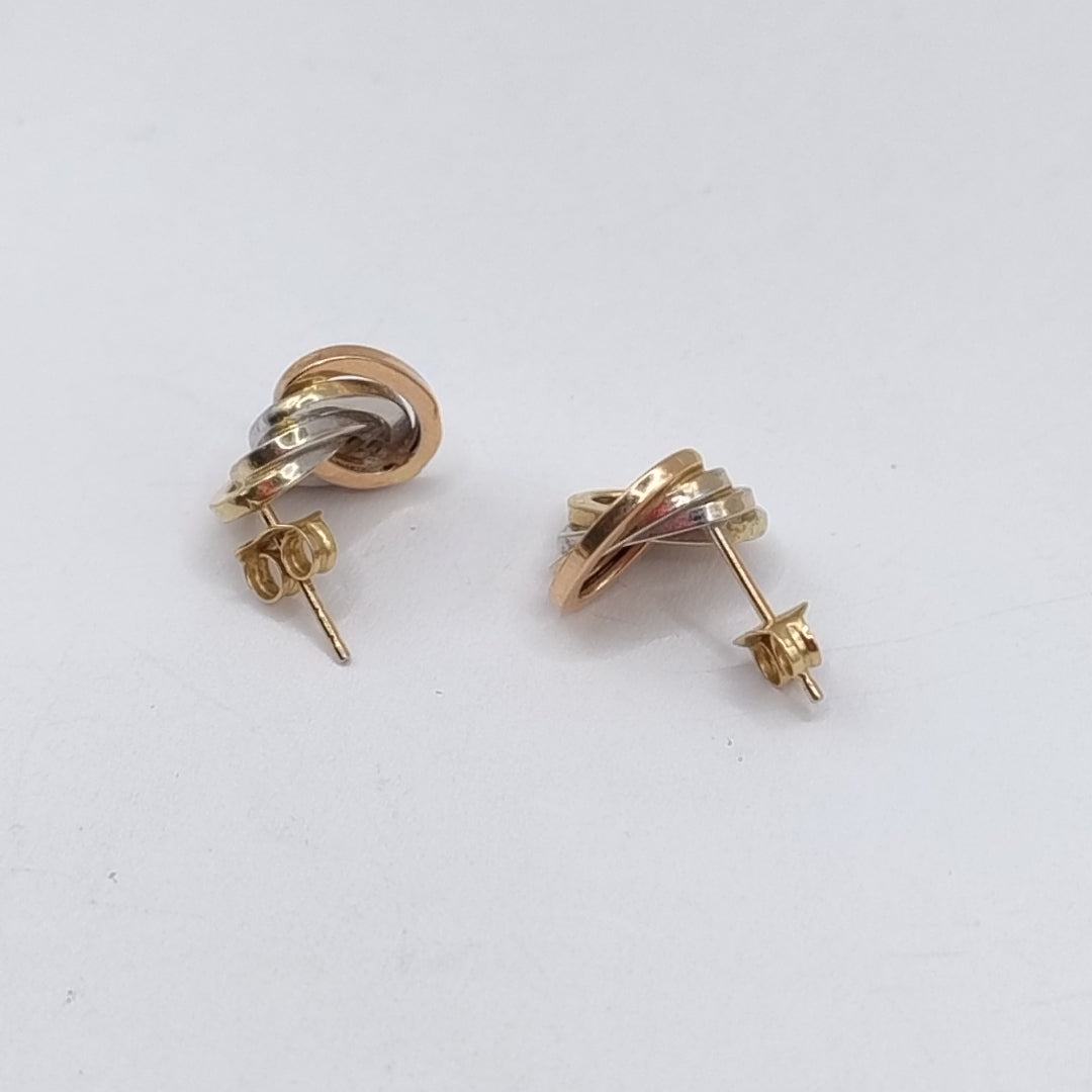 BROQUELES PAR ORO 14 K 2.3 GRMS (SEMINUEVO)