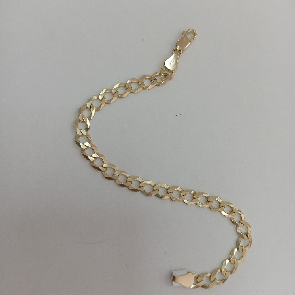 PULSERA BARBADA 14K 18 CM 6.2 GR (NUEVO)