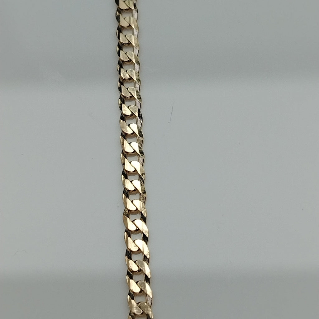 CADENA BARBADA 14K 60 CM 10 GR (NUEVO)