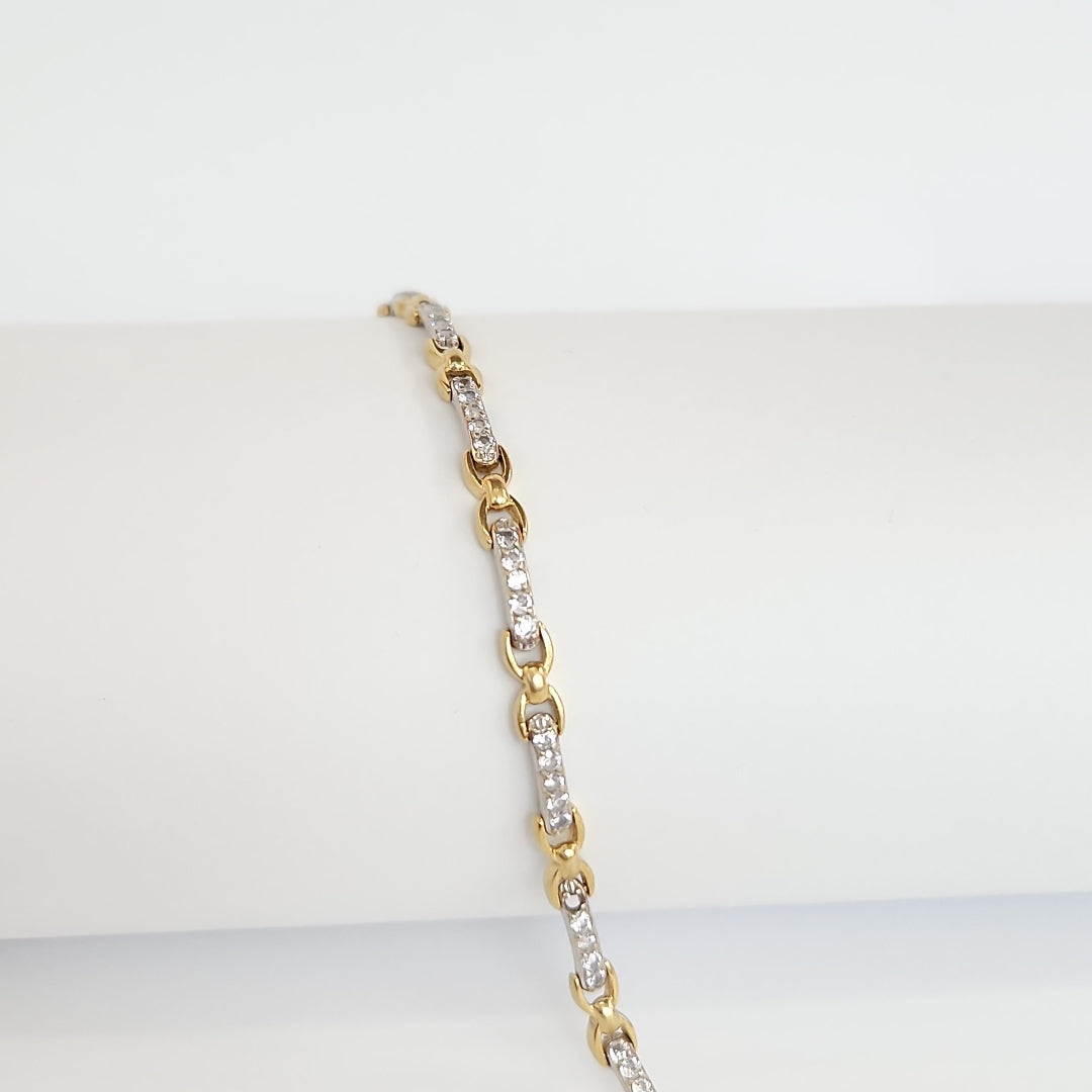 PULSERA ORO 14 K 6.3 GRMS (SEMINUEVO)