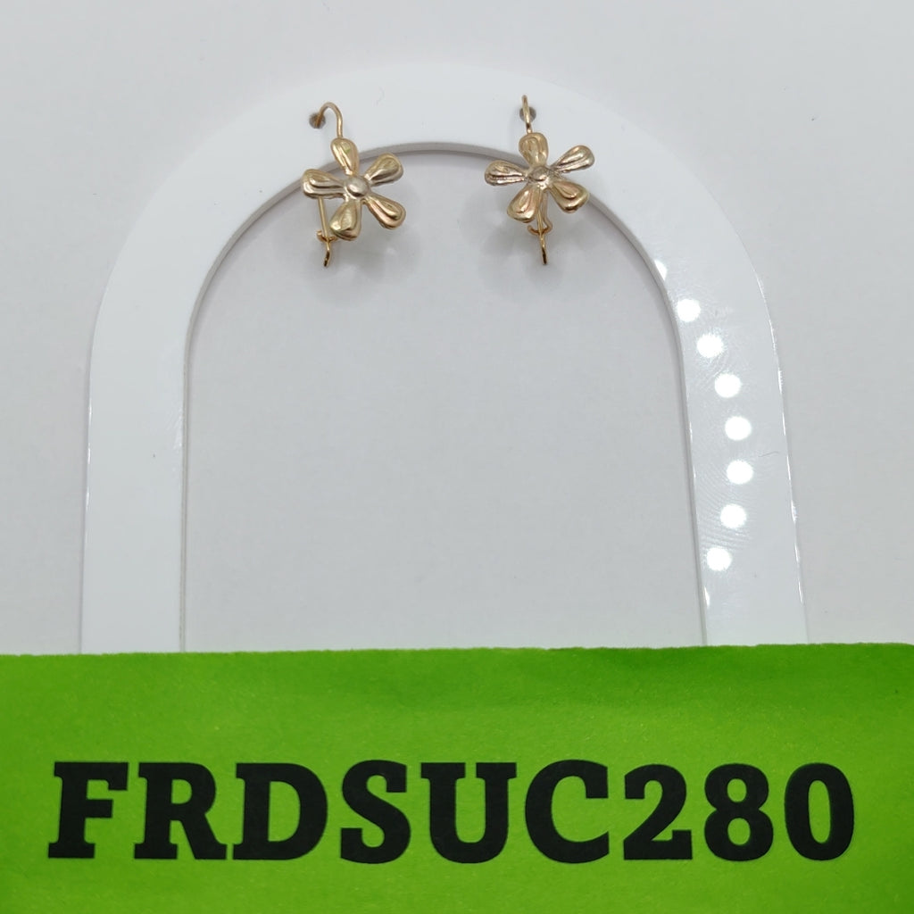ARETES PAR ORO 10 K 0.6 GRMS (SEMINUEVO)