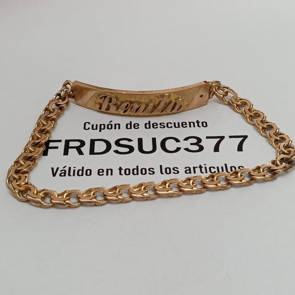 ESCLAVA ORO 10 K 13.7 GRMS (SEMINUEVO)