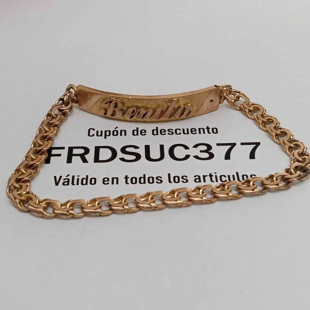 ESCLAVA ORO 10 K 13.7 GRMS (SEMINUEVO)
