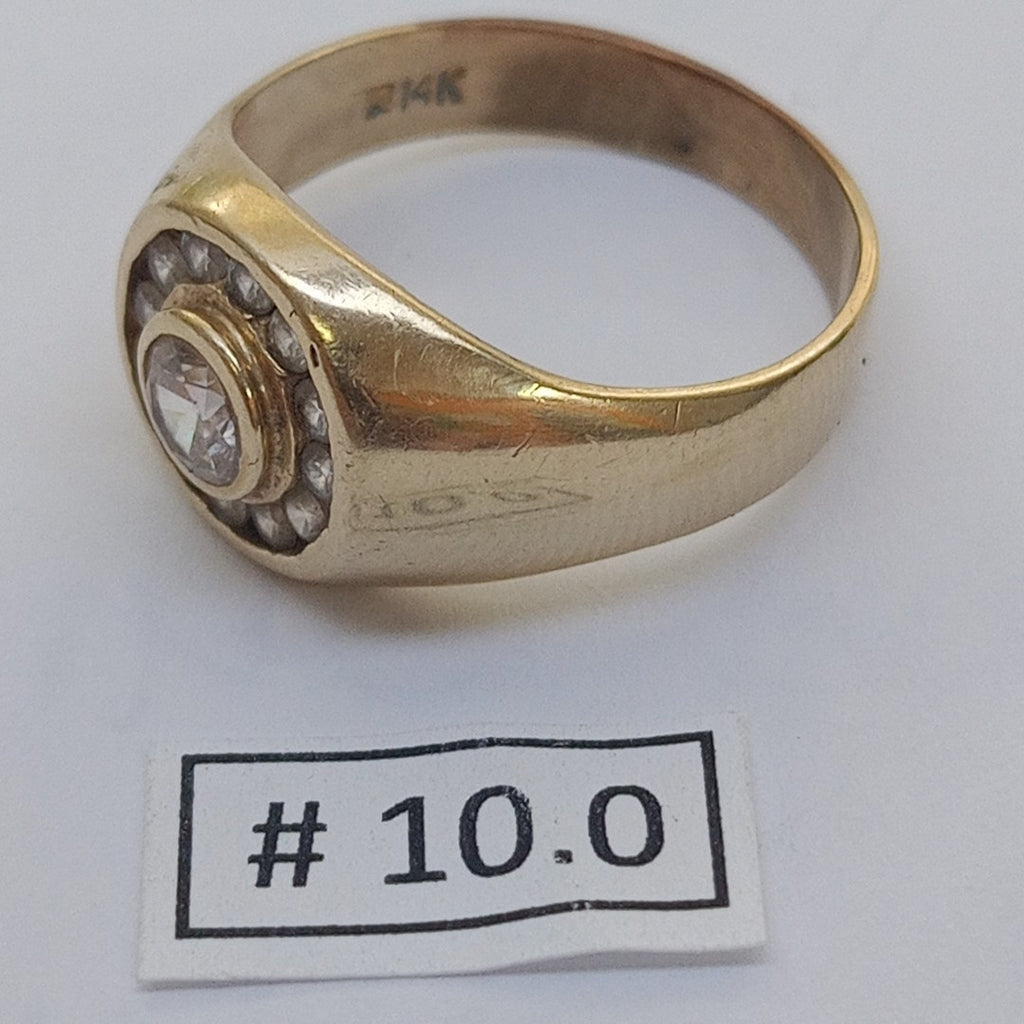ANILLO ORO 14 K 6.2 GRMS (SEMINUEVO)