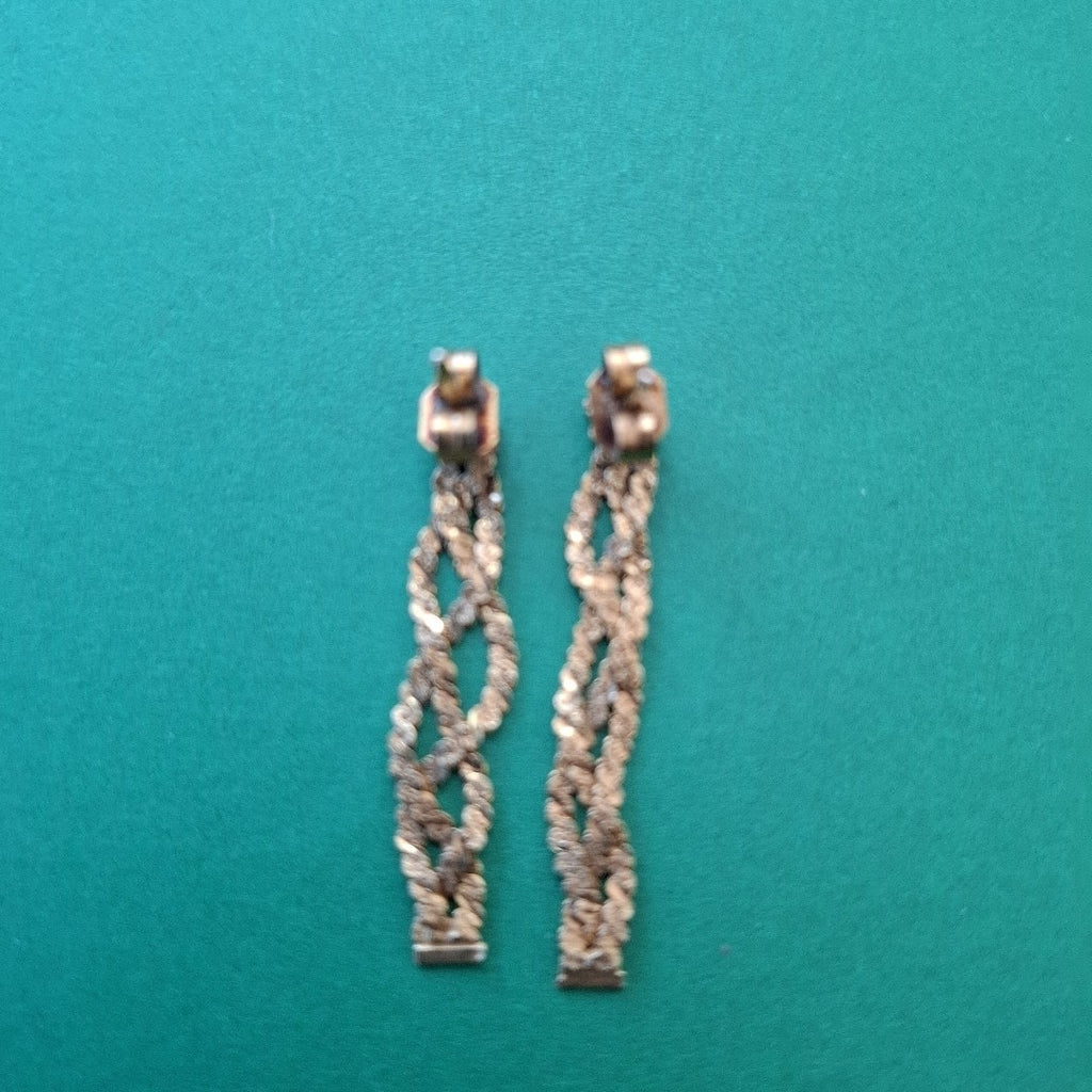 ARETES PAR ORO 10 K 2,00 GRMS (SEMINUEVO)
