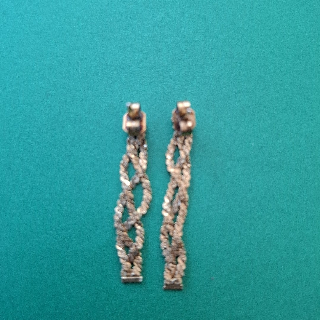 ARETES PAR ORO 10 K 2,00 GRMS (SEMINUEVO)