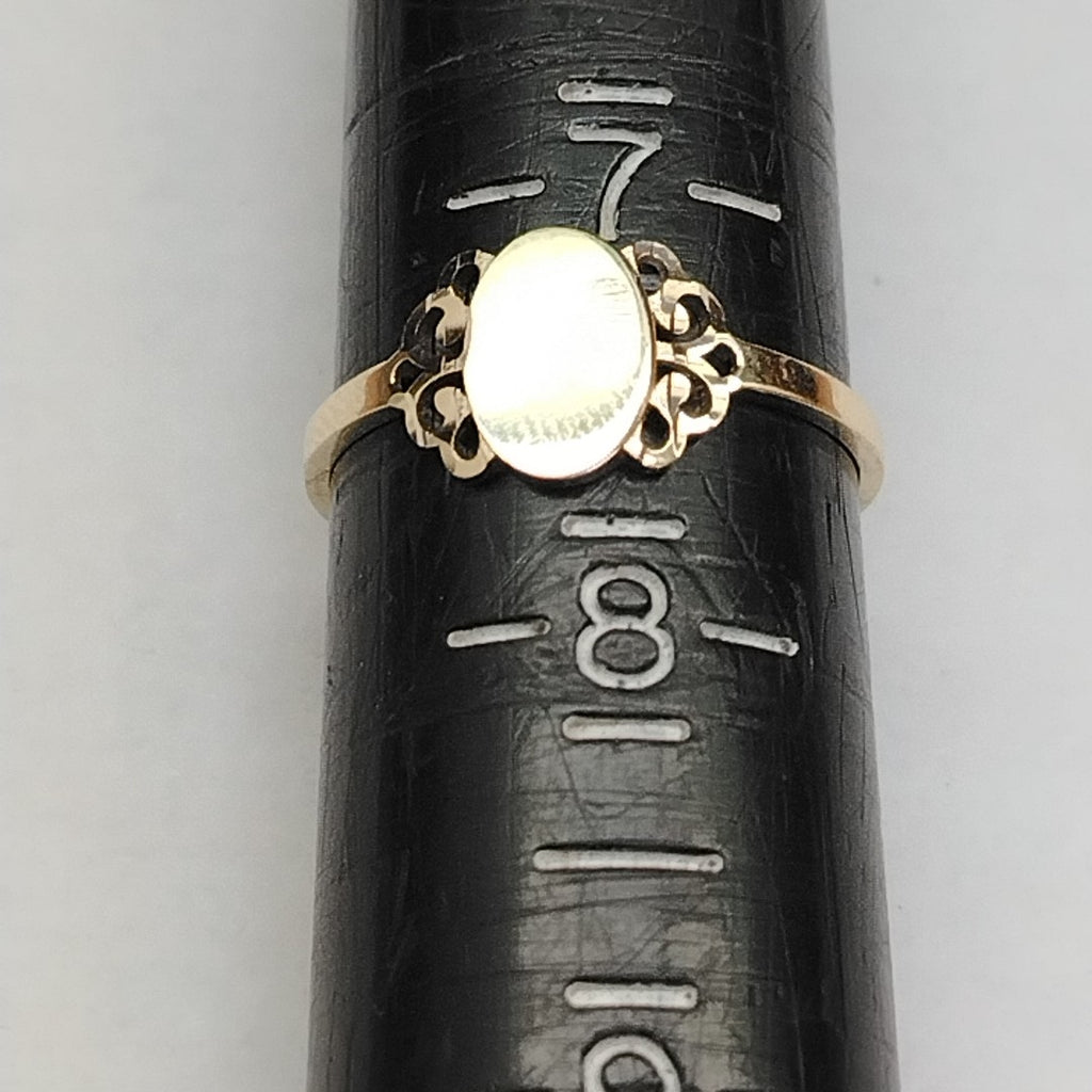 ANILLOS ANILLITO 10K TALLA 7 0.9 GR (NUEVO)
