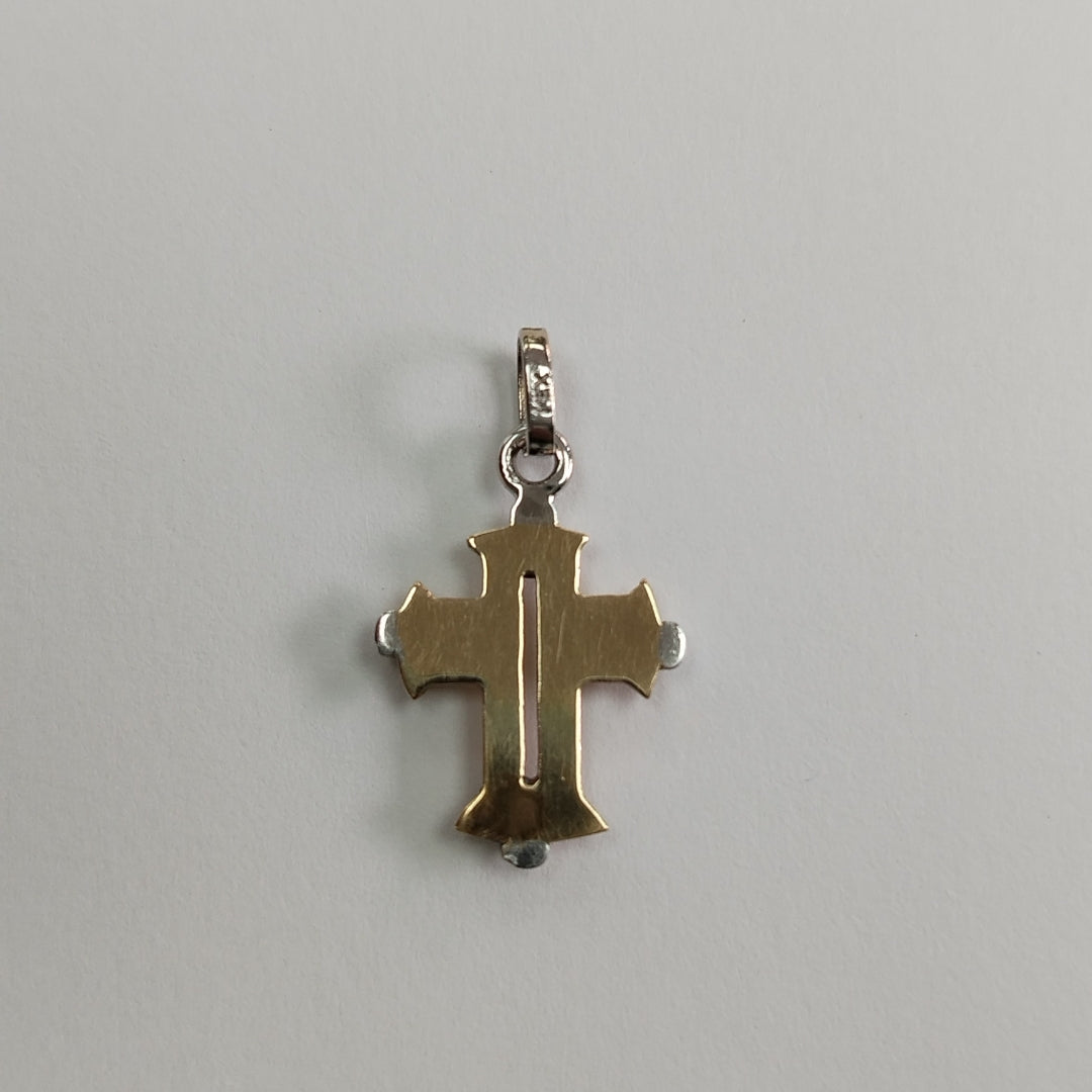 CRUZ,DIJE ORO 14 K 1,90 GRMS (SEMINUEVO)