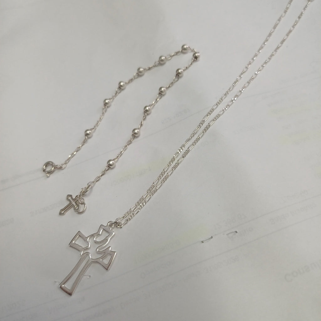 CADENA, PULSERA PLATA 5.4 GRMS (SEMINUEVO)