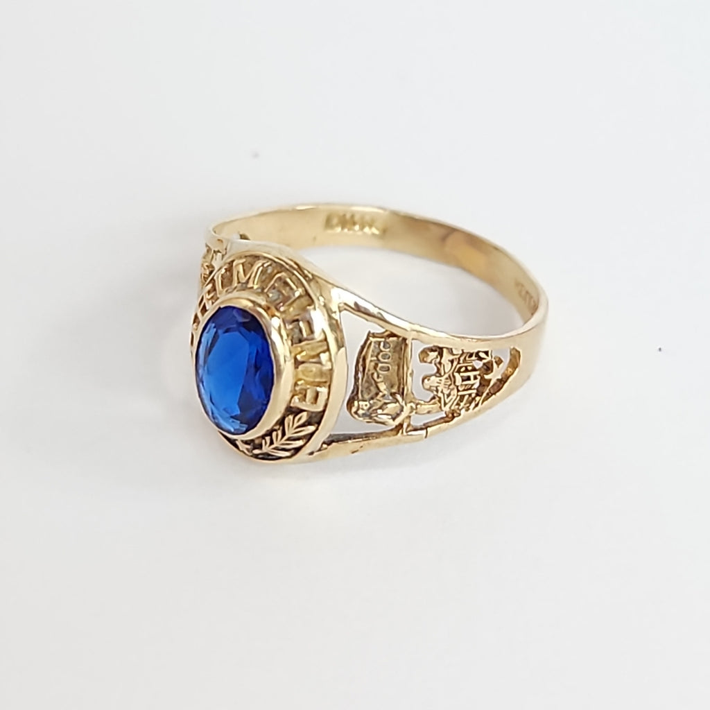 ANILLO DE GRADUACIÓN ORO 8 K 2,10 GRMS (SEMINUEVO)