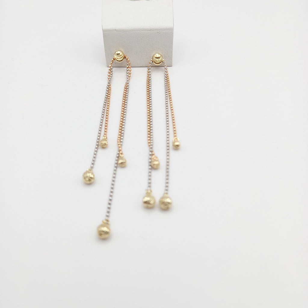 ARETES PAR ORO 14 K 5.8 GRMS (SEMINUEVO)