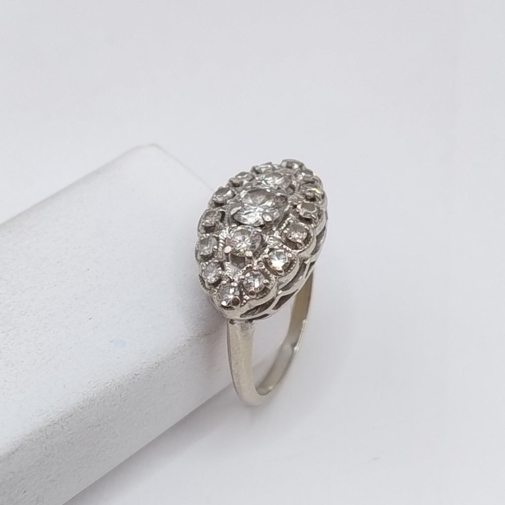 ANILLITO ORO BLANCO 14 K 6.3 GRMS (SEMINUEVO)