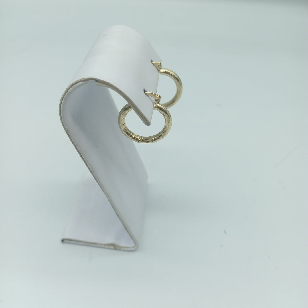 ARETES ARRACADAS 14K 2.7 GR (NUEVO)